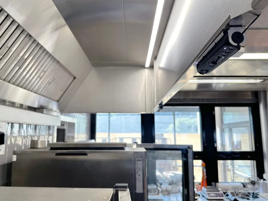 Installing the FlowHero system in an existing commercial kitchen