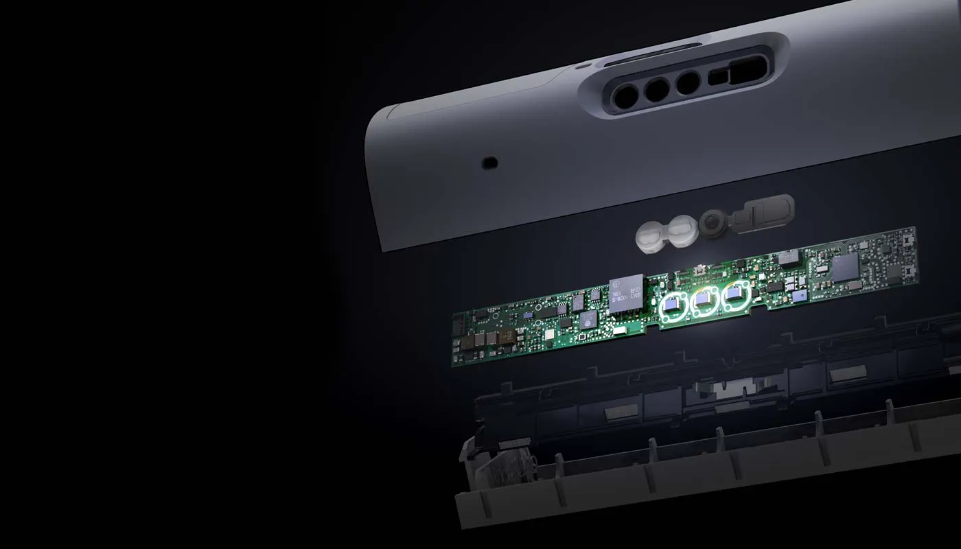 Safera patented technology for measuring the temperature of pans on a cooktop