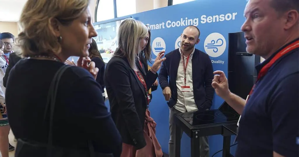 Safera was launching Sense stove guard at IFA2019 exhibition