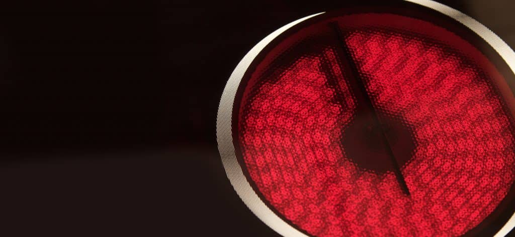 An empty hot plate on a cooker is a fire risk