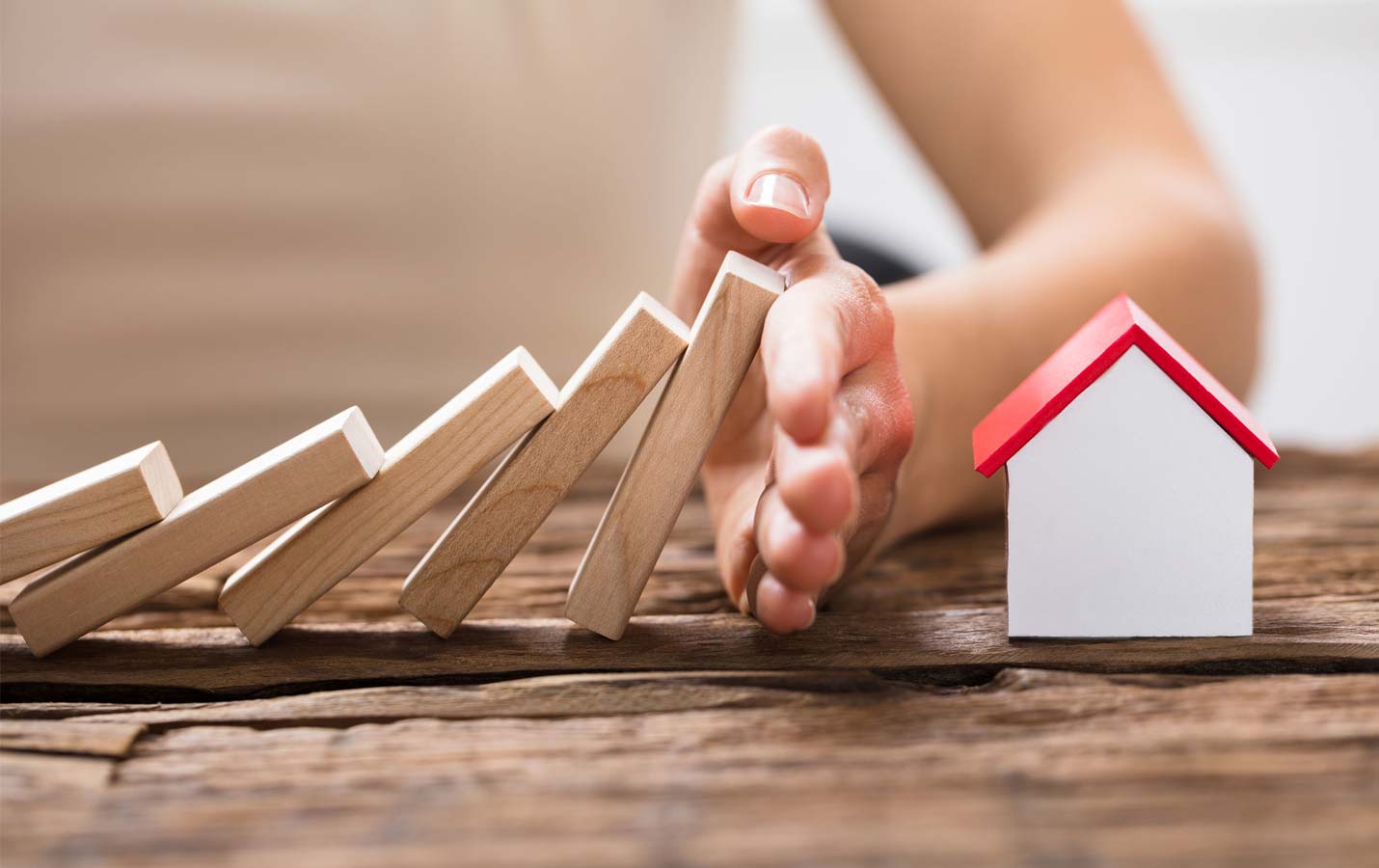 Fire compartmentation is important in a row house